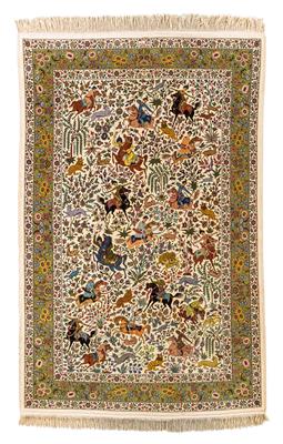Meshed Golparvar, - Oriental Carpets, Textiles and Tapestries
