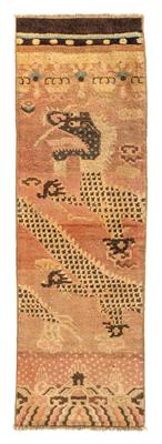 Ninghsia Säulenteppich, - Orientteppiche, Textilien und Tapisserien