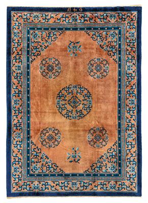 Beijing palace carpet silk, - Orientální koberce, textilie a tapiserie