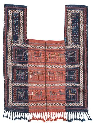 Caucasian Horse Blanket, - Oriental Carpets, Textiles and Tapestries