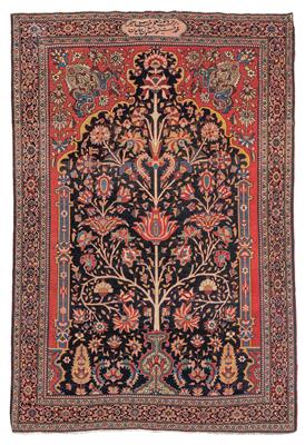 Ferahan,  ca. 200 x 130 cm, - Orientteppiche, Textilien und Tapisserien