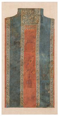 Woven Front of a Tunic, - Orientální koberce, textilie a tapiserie