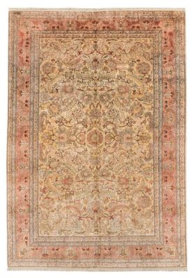 Hereke Silk 8 x 8, - Oriental Carpets, Textiles and Tapestries