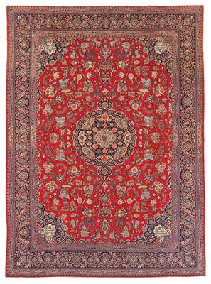 Keschan Dabir, 441 x 318 cm, - Orientteppiche, Textilien und Tapisserien