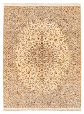 Keschan Seide fein, ca. 390 x 300 cm, - Orientteppiche, Textilien und Tapisserien