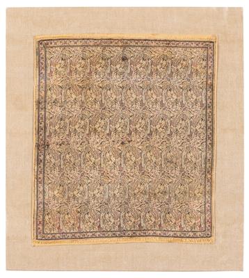 Safavid Silk Fabric, - Tappeti orientali, tessuti, arazzi