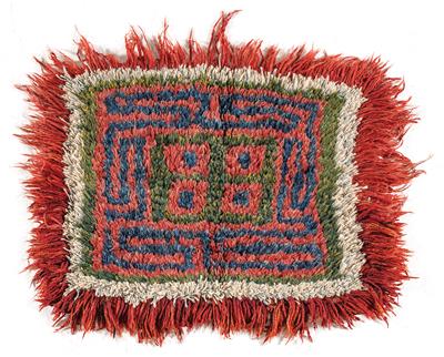 Wangden Drumze, ca. 60 x 73 cm, - Orientteppiche, Textilien und Tapisserien