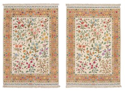 Two Tabriz Rugs - Oriental Carpets, Textiles and Tapestries
