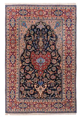 Isfahan,  Iran, ca. 242 x 159 cm, - Orientteppiche, Textilien und Tapisserien