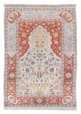 Kayseri Silk, Turkey, c. 187 x 134 cm, - Orientální koberce, textilie a tapiserie