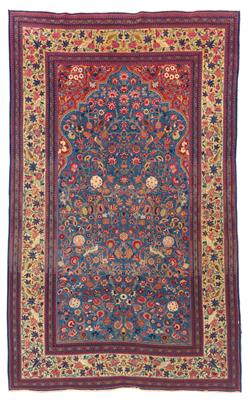 Keshan, Iran, c. 212 x 130 cm, - Tappeti orientali, tessuti, arazzi