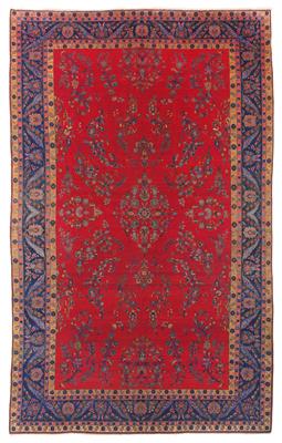 Keshan Manchester, Iran, c. 483 x 300 cm, - Oriental Carpets, Textiles and Tapestries