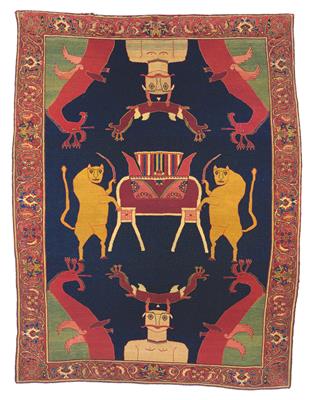 Malayer, Iran, ca. 194 x 145 cm, - Orientteppiche, Textilien und Tapisserien