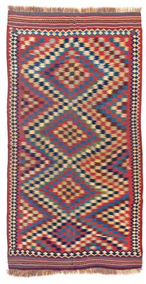 Khamseh Kilim, Iran, c. 272 x 142 cm, - Oriental Carpets, Textiles and Tapestries