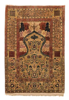 Keshan, Iran, c. 153 x 105 cm, - Orientální koberce, textilie a tapiserie