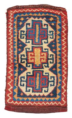 Lori Food Bag, Iran, c. 78 x 45 cm, - Oriental Carpets, Textiles and Tapestries