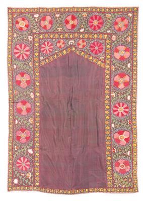 Suzani Buchara, Usbekistan, ca. 264 x 179 cm, - Orientteppiche, Textilien und Tapisserien