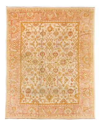Uschak, Türkei, ca. 501 x 402 cm, - Orientteppiche, Textilien und Tapisserien