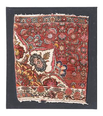 Bijar Vagireh, Iran, c. 50 x 45 cm, - Orientální koberce, textilie a tapiserie