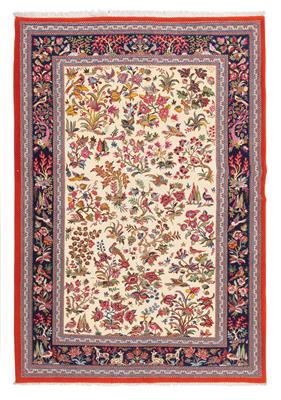 Ghom, Iran, c. 210 x 145 cm, - Oriental Carpets, Textiles and Tapestries