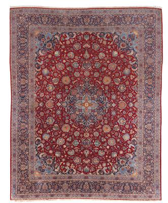 Keshan, Iran, c. 425 x 335 cm, - Orientální koberce, textilie a tapiserie