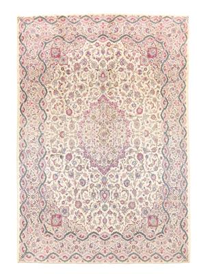 Keshan Silk, Iran, c. 390 x 272 cm, - Oriental Carpets, Textiles and Tapestries