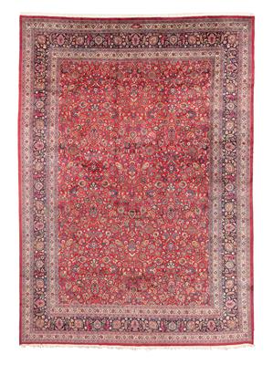 Mashhad Saber, Iran, c. 590 x 420 cm, - Oriental Carpets, Textiles and Tapestries