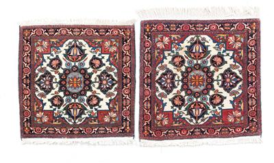 Saruk Ferahan Pair, Iran, each c. 64 x 65 cm, - Oriental Carpets, Textiles and Tapestries