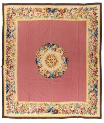 Aubusson, France, c.345 x 300 cm, - Orientální koberce, textilie a tapiserie