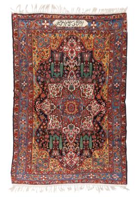Bachtiar, Iran, c.239 x 159 cm, - Orientální koberce, textilie a tapiserie
