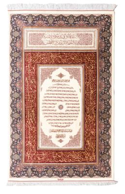 Ghom Silk extra fine, Iran, c.225 x 140 cm, - Orientální koberce, textilie a tapiserie