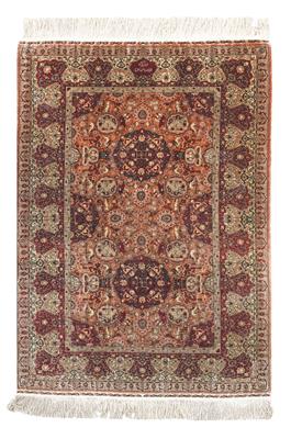 Hereke Seide 10 x 10, Türkei, ca.172 x 121 cm, - Orientteppiche, Textilien und Tapisserien