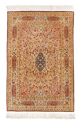 Hereke Seide 10 x 10, Türkei, ca.240 x 158 cm, - Orientteppiche, Textilien und Tapisserien