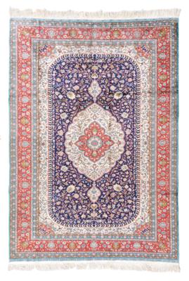 Hereke Seide 7 x 7, Türkei, ca.270 x 188 cm, - Orientteppiche, Textilien und Tapisserien