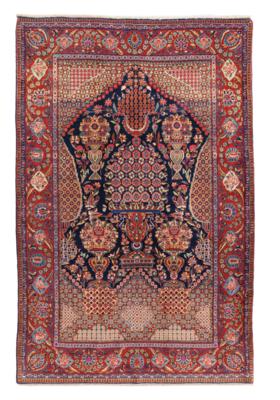 Keschan, Iran, c.200 x 130 cm, - Orientální koberce, textilie a tapiserie
