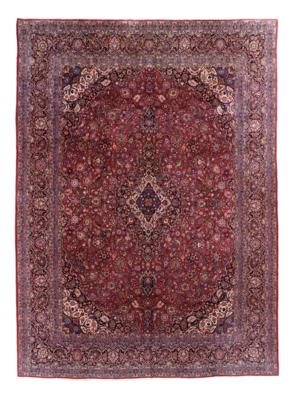 Keschan, Iran, c.440 x 332 cm, - Orientální koberce, textilie a tapiserie