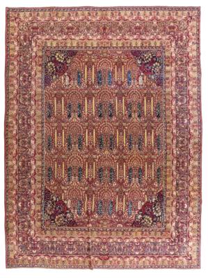 Kirman Raver, Iran, c.473 x 353 cm, - Orientální koberce, textilie a tapiserie