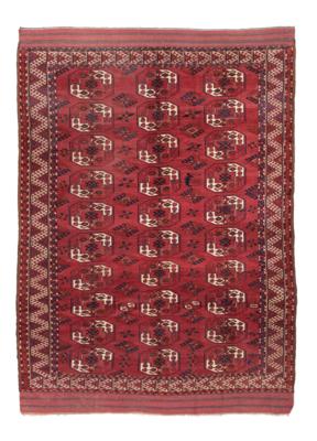Kisil Ayak, Turkmenistan, c.316(284 without Kelim) x 206 cm, - Tappeti orientali, tessuti, arazzi