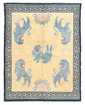 Ningxia, Westchina, ca.198 x 158 cm, - Orientteppiche, Textilien und Tapisserien