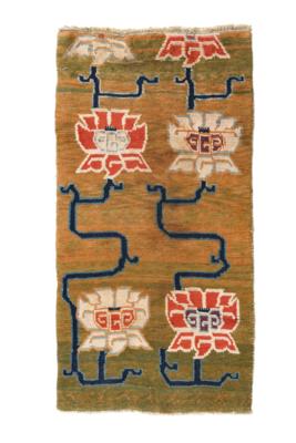 Schigatse-Khaden, Tibet, ca.170 x 88 cm, - Orientteppiche, Textilien und Tapisserien