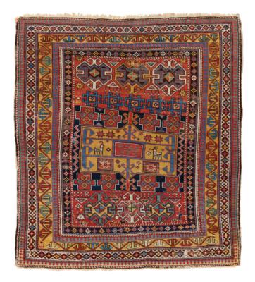 Schirwan, East Caucasus, c.130 x 118 cm, - Tappeti orientali, tessuti, arazzi