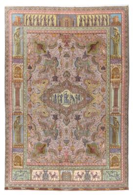 Tabriz, Iran, c.518 x 350 cm, - Tappeti orientali, tessuti, arazzi