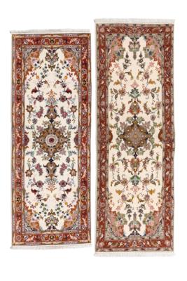 Tabriz Bundle, Iran, c.220 x 80 cm and c.205 x 83 cm, - Oriental Carpets, Textiles and Tapestries