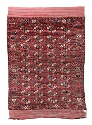 Tekke, Turkmenistan, c.290(240 without Kelim) x 200 cm, - Orientální koberce, textilie a tapiserie