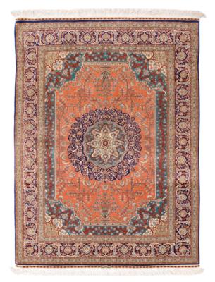 Hereke Silk 10 x 10, Turkey, c. 172 x 128 cm, - Orientální koberce, textilie a tapiserie