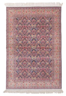 Hereke Silk 13 x 13, China, c. 183 x 122 cm, - Orientální koberce, textilie a tapiserie