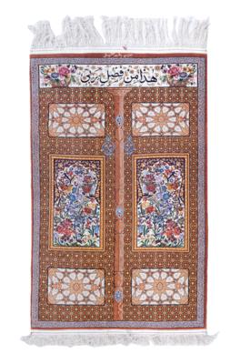 Isfahan extra fein, Iran, ca. 163 x 103 cm, - Orientteppiche, Textilien & Tapisserien