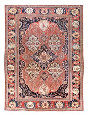 Keschan Mochtaschem, Iran, ca. 294 x 220 cm, - Orientteppiche, Textilien & Tapisserien
