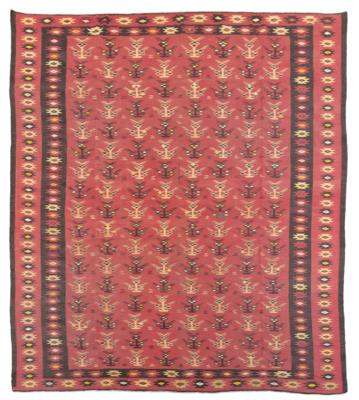 Sarkoy Kilim, Thrace, c. 436 x 385 cm, - Tappeti orientali, tessuti, arazzi