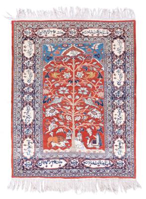 Tabriz, Iran, c. 182 x 145 cm, - Orientální koberce, textilie a tapiserie